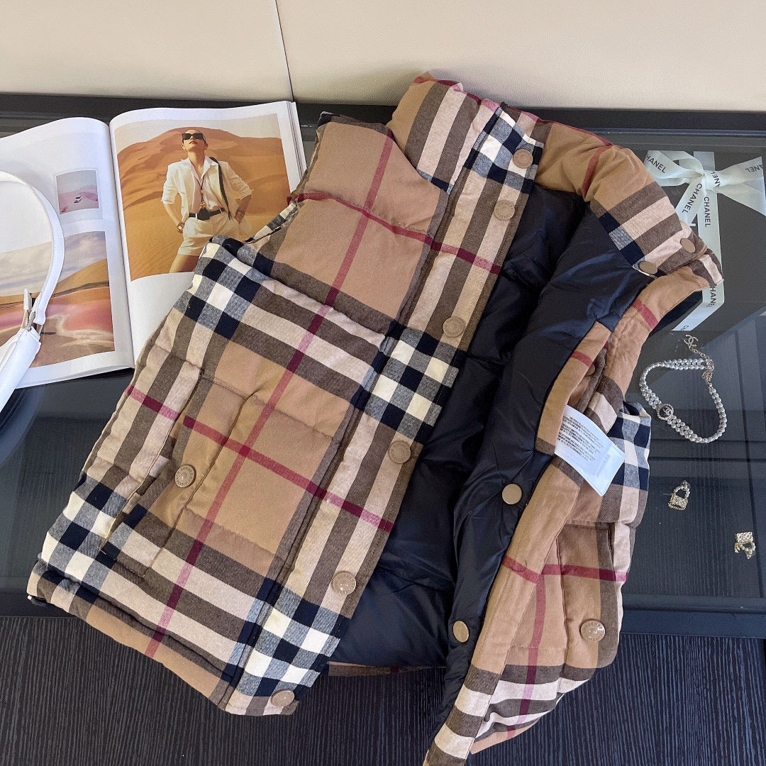 *BURBBER Down Vest Jacket