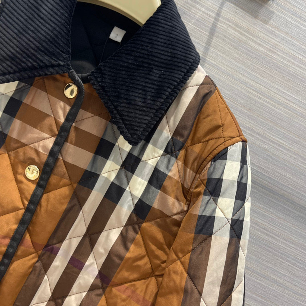 *BURBBER  padded  Jacket Monogram