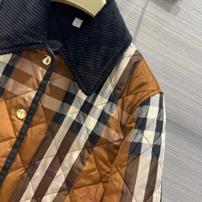*BURBBER  padded  Jacket Monogram