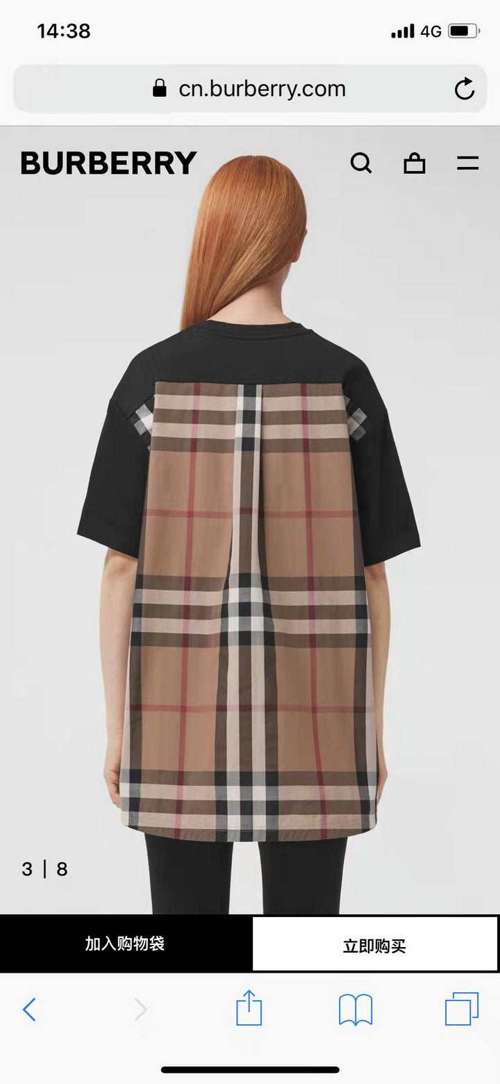 *BURBBER  Shirt   T-shirt Woman 3 Color's