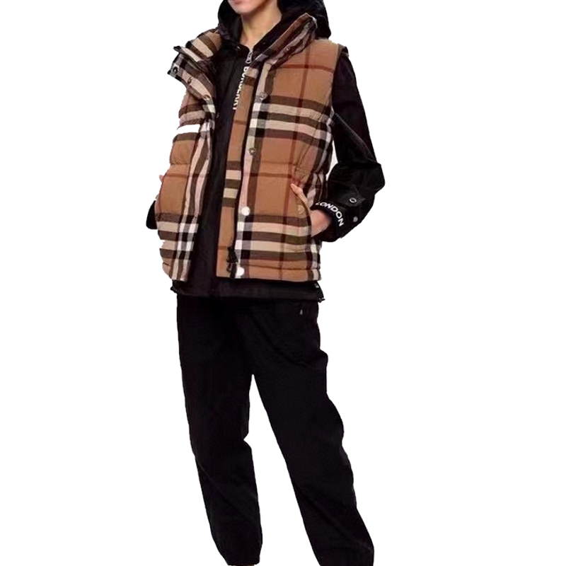 *BURBBER Down Vest Jacket