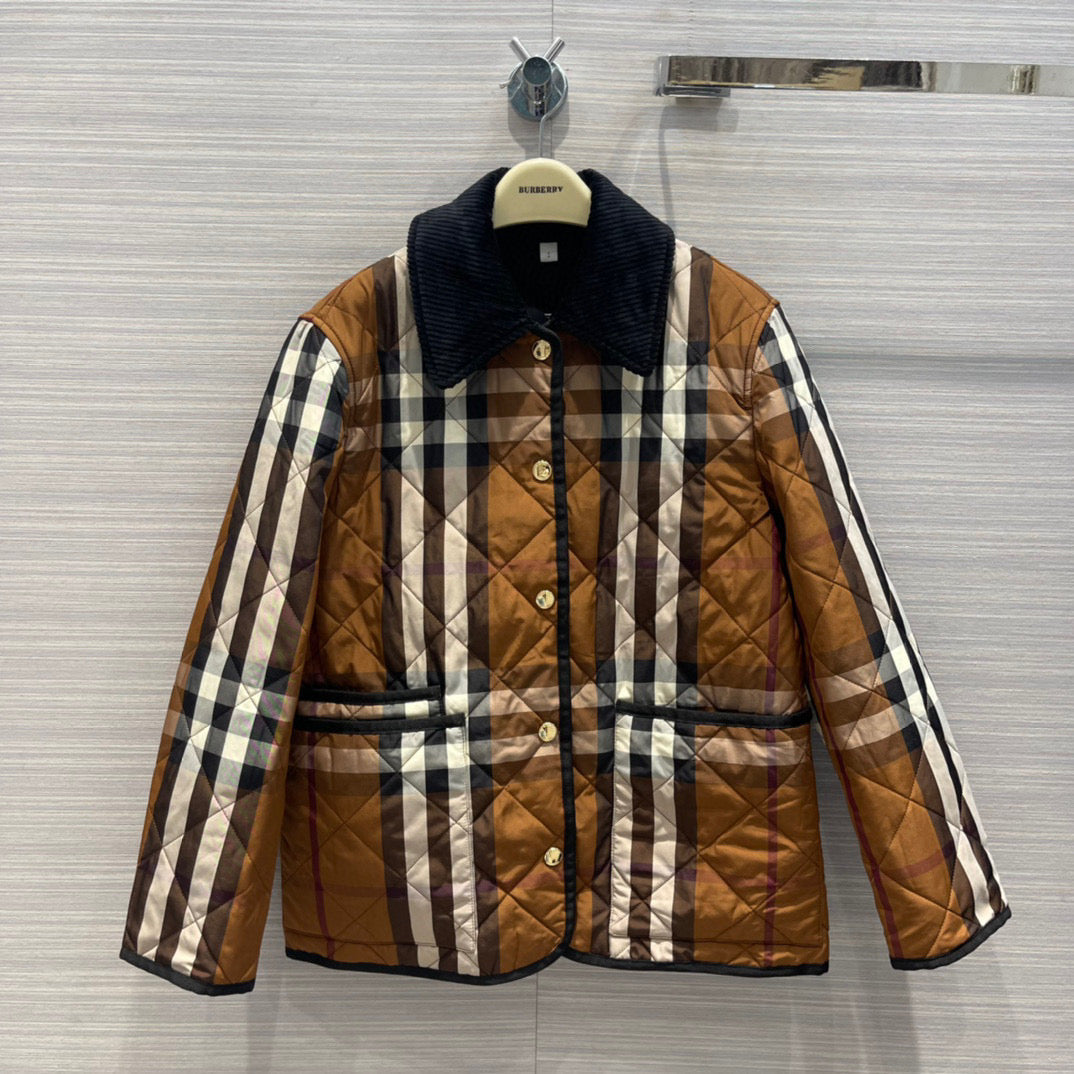 *BURBBER  padded  Jacket Monogram