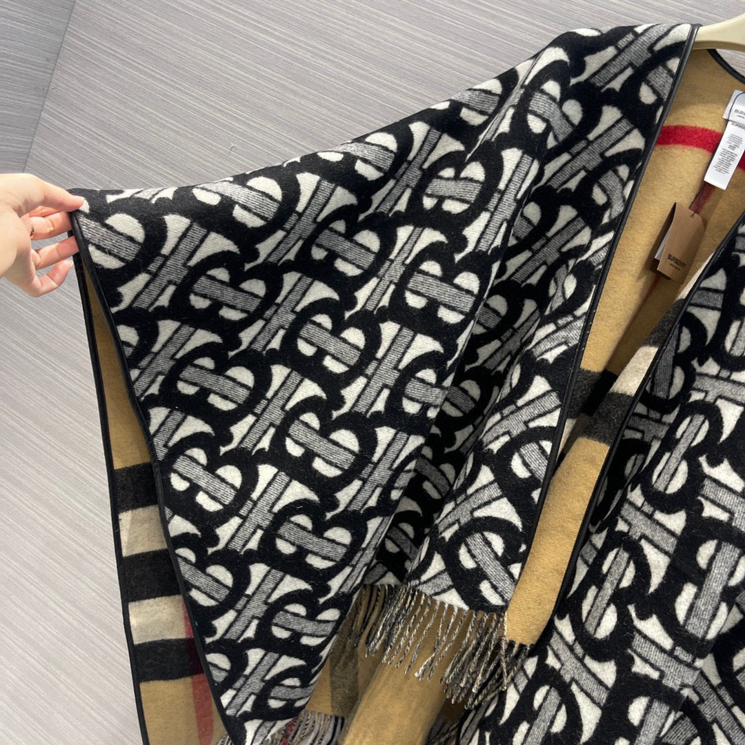 *BURBBERScarf Poncho 2 Side