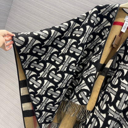 *BURBBERScarf Poncho 2 Side