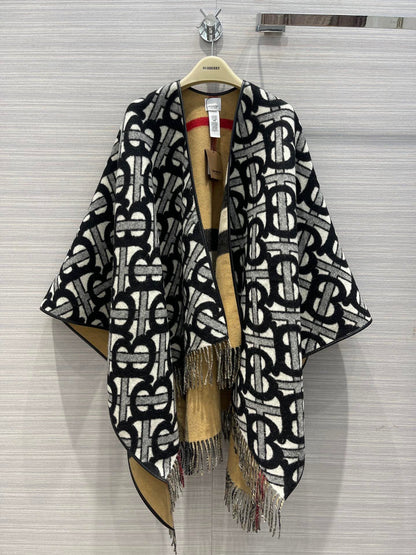 *BURBBERScarf Poncho 2 Side