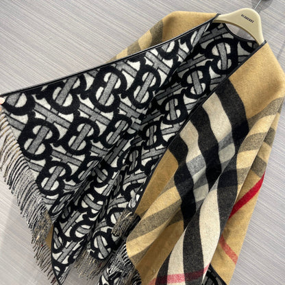 *BURBBERScarf Poncho 2 Side