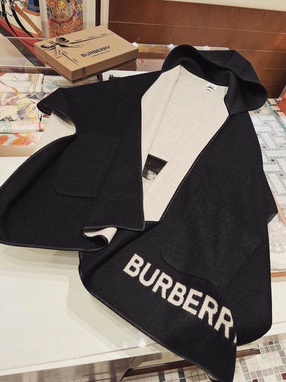 *BURBBER  Scarf Jaccard Cape