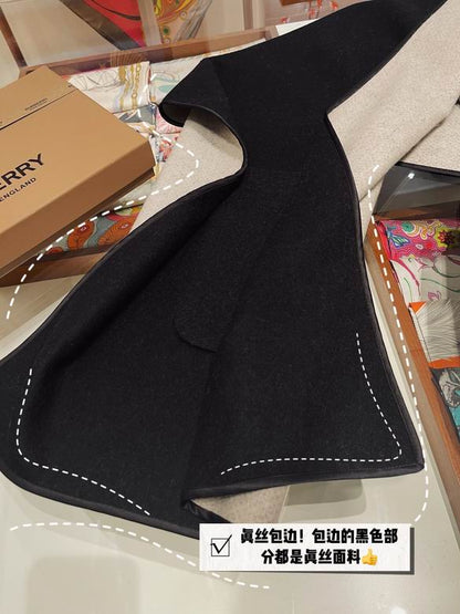 *BURBBER  Scarf Jaccard Cape