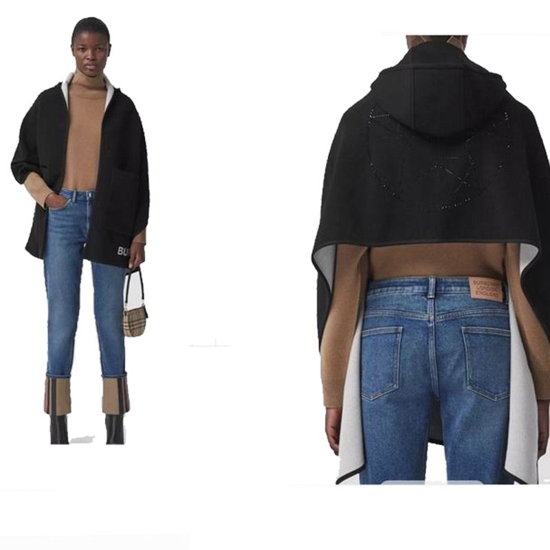 *BURBBER  Scarf Jaccard Cape