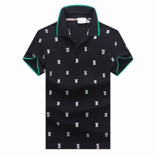 *BURBBER  T-shirt Polo  Lapel 2 Color's