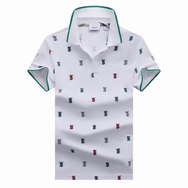 *BURBBER  T-shirt Polo  Lapel 2 Color's