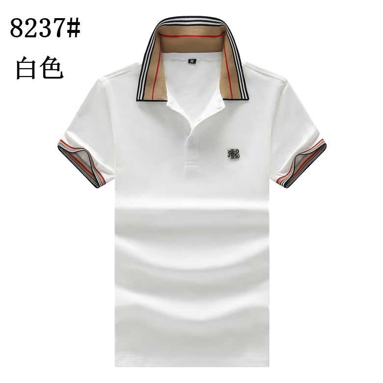 *BURBBER T- shirt Lapel 2 Color 's