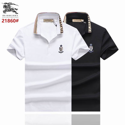 *BURBBER T- shirt Lapel 2 Color 's