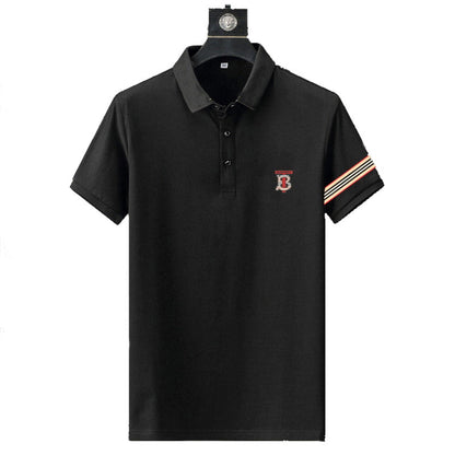 *BURBBER T- Shirt Polo lapel