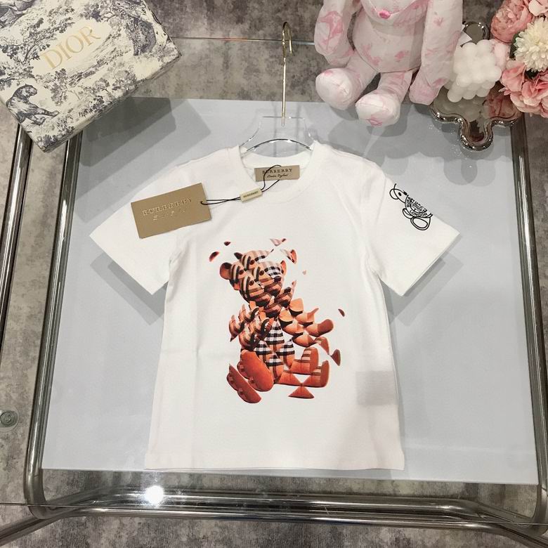*BURBBER T - Shirt Summer KIDS 2 Color 's