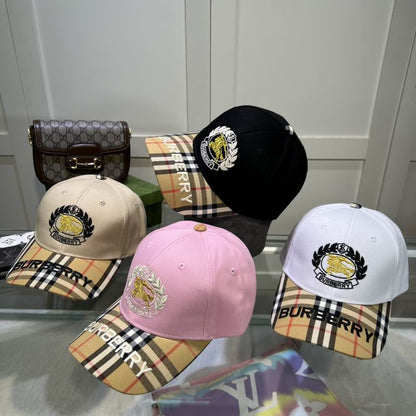 *BURBBER Cap Hat 4 Color 's
