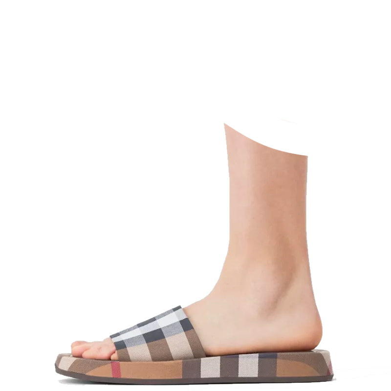 *BURBBER  Slippers Check