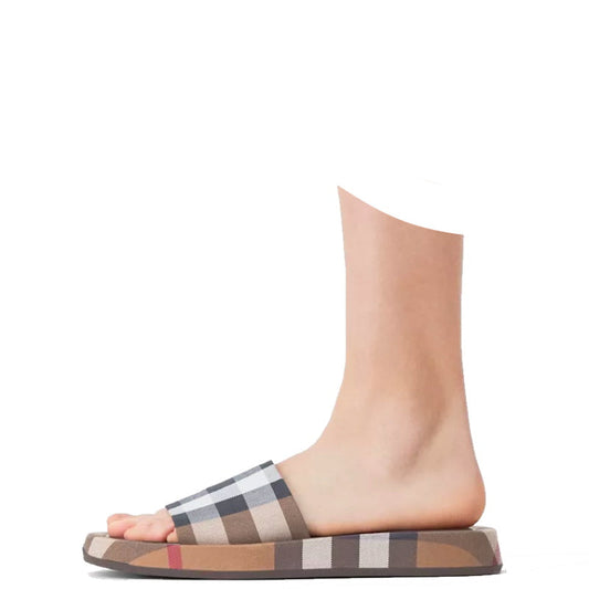 *BURBBER  Slippers Check