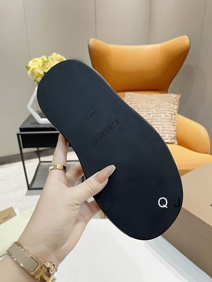 *BURBBER  Slippers Check