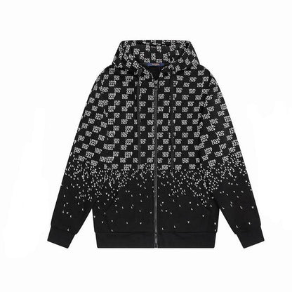 *BURBBER Sweater Jacket Hooded