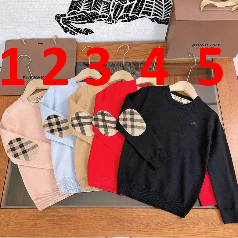 *BURBBER KIDS Sweater 5 Color 's
