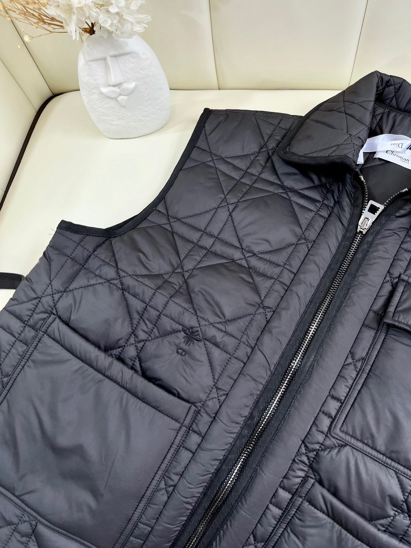 CHD Padded  Vest Jacket Woman Quilted 2 Color 's