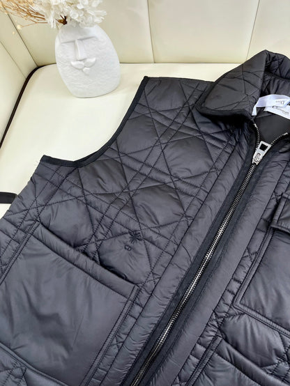 CHD Padded  Vest Jacket Woman Quilted 2 Color 's