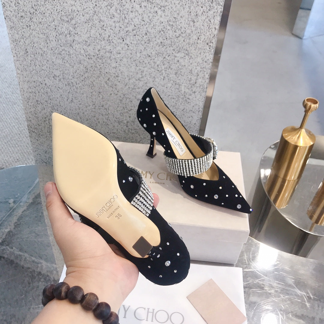 CHU Shoes Heels Stones