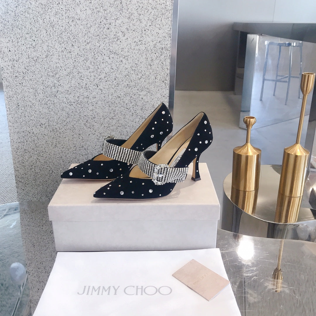 CHU Shoes Heels Stones