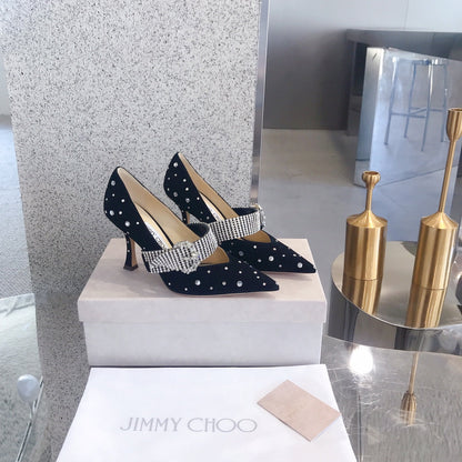 CHU Shoes Heels Stones