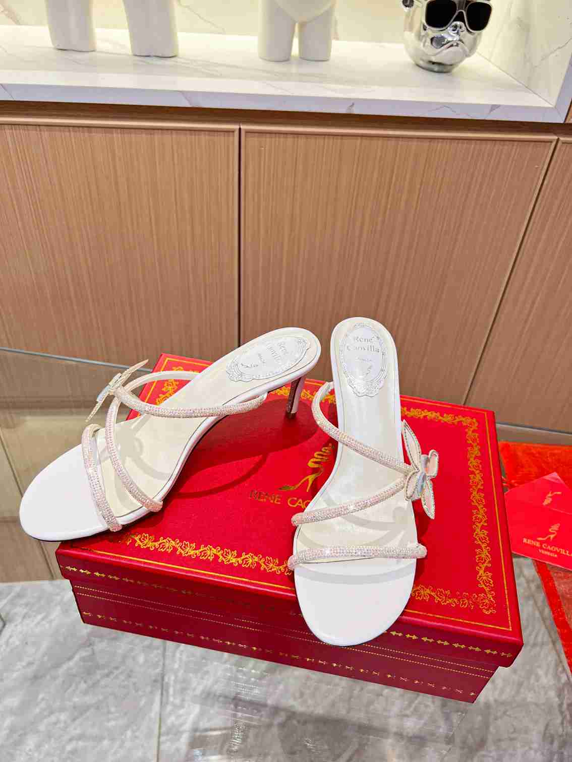 Caovilla Slippers  Sandals Stones 3 Color 's