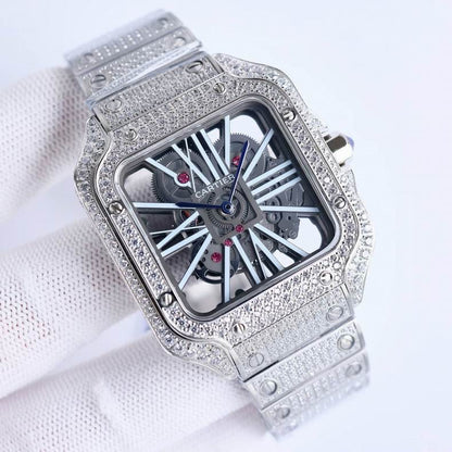 CART  Watches  44 cm 2 Color 's Stones