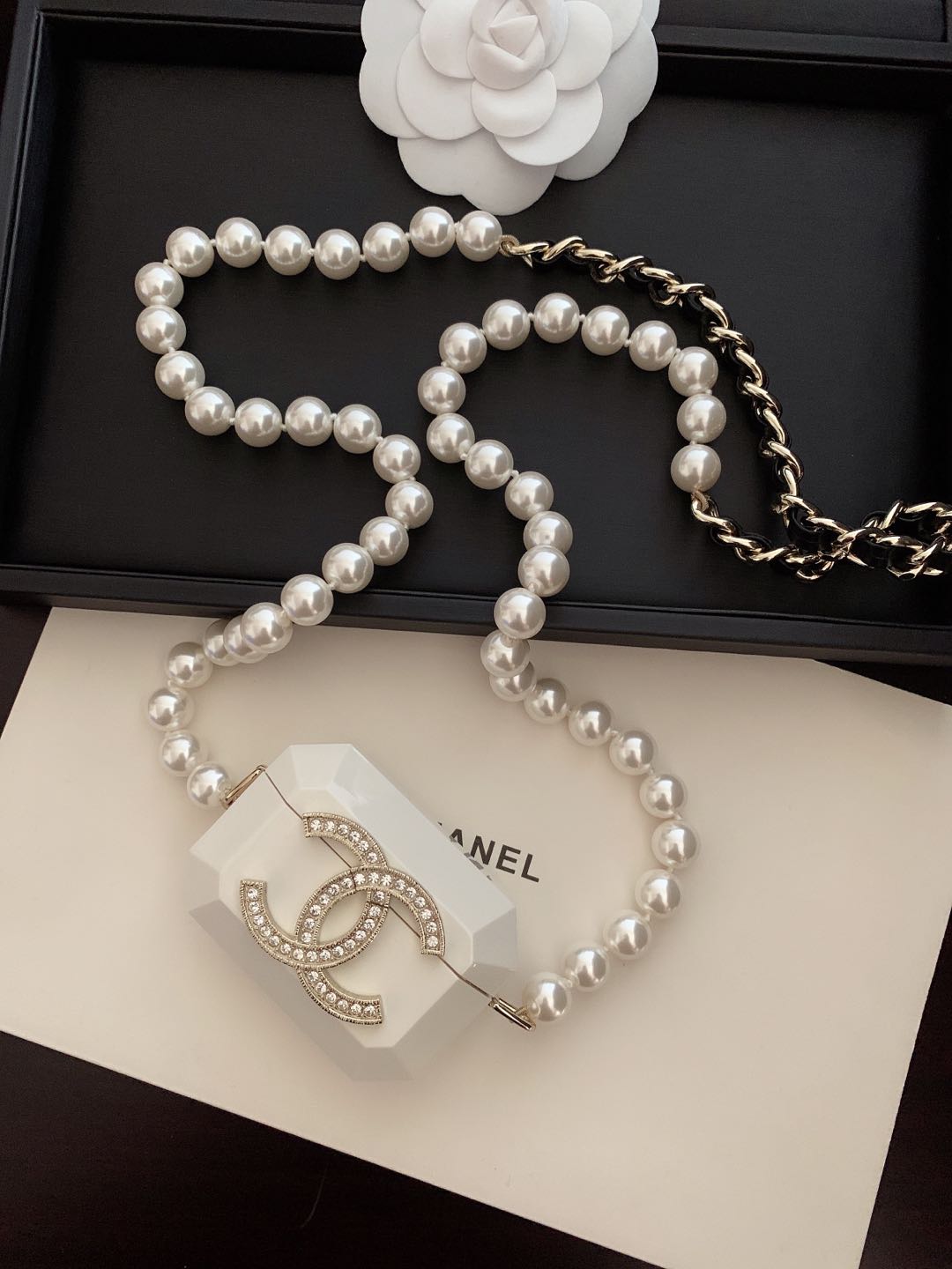 CHL  Necklace Jewel Bag Air Headphones