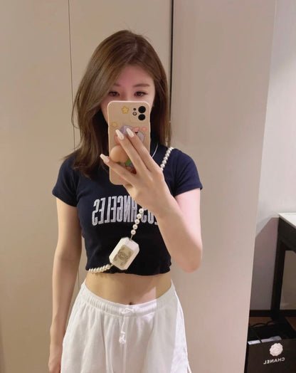 CHL  Necklace Jewel Bag Air Headphones