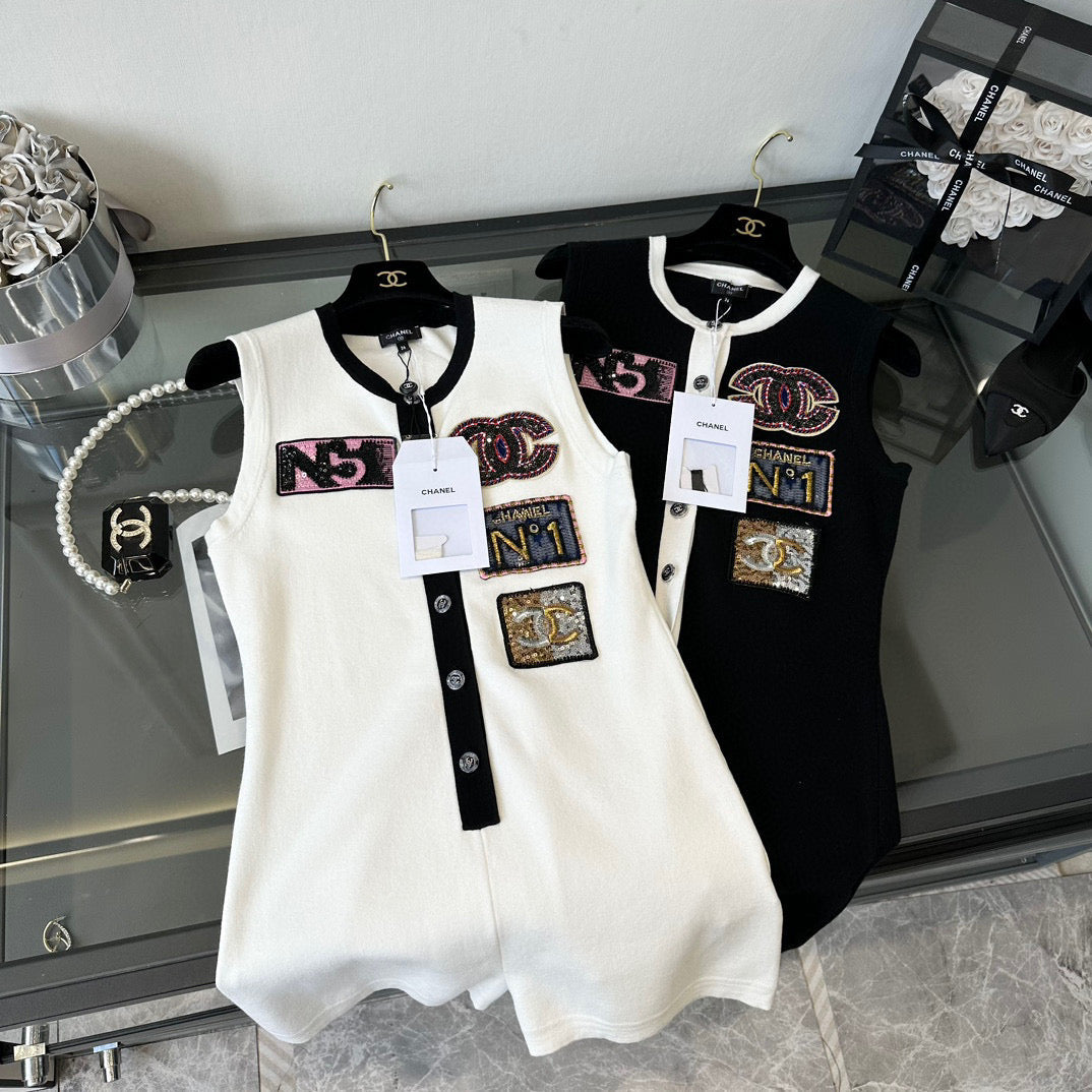 CHL Sport Suit  Jumpsuit Robe 2 Color 's Knitted Light