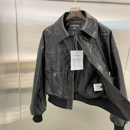 CHL  Leather Jacket Woman 2 Color 's