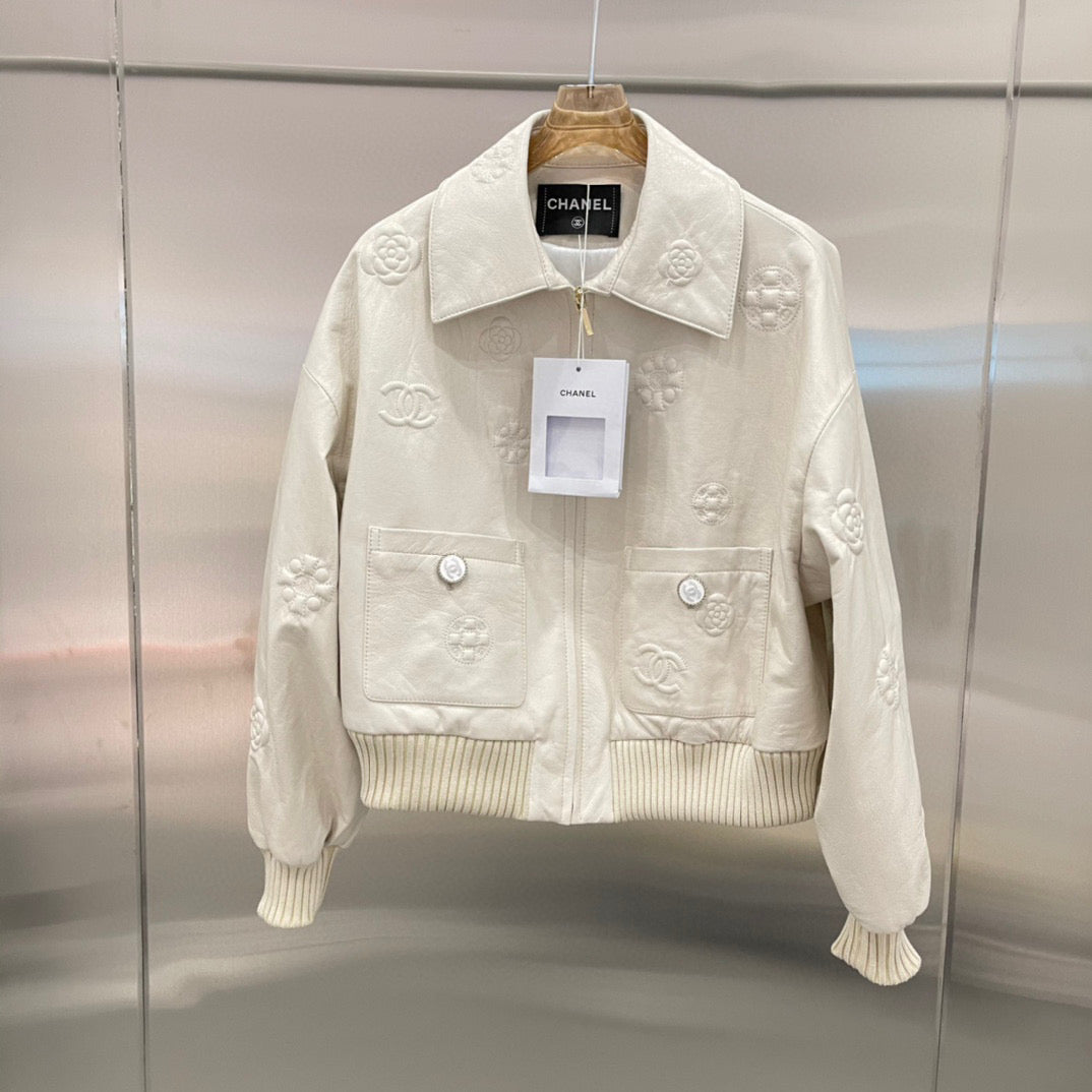 CHL  Leather Jacket Woman 2 Color 's