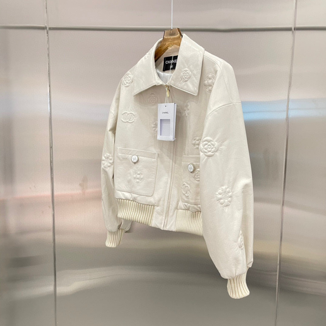 CHL  Leather Jacket Woman 2 Color 's