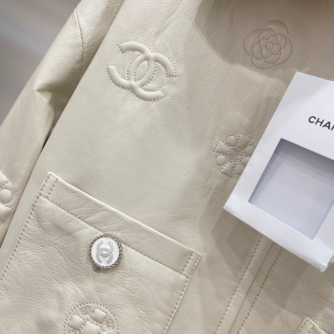 CHL  Leather Jacket Woman 2 Color 's