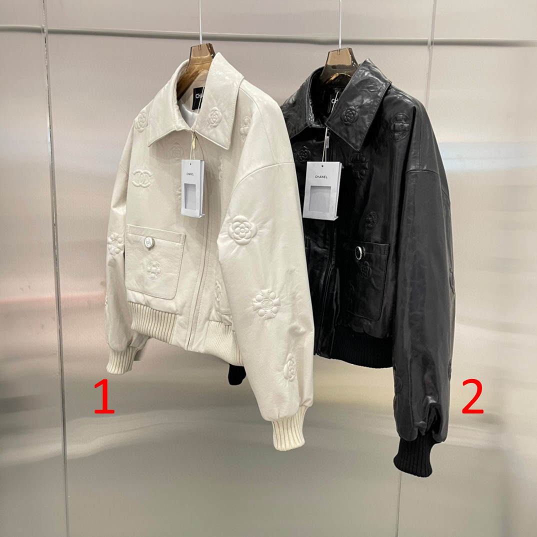 CHL  Leather Jacket Woman 2 Color 's