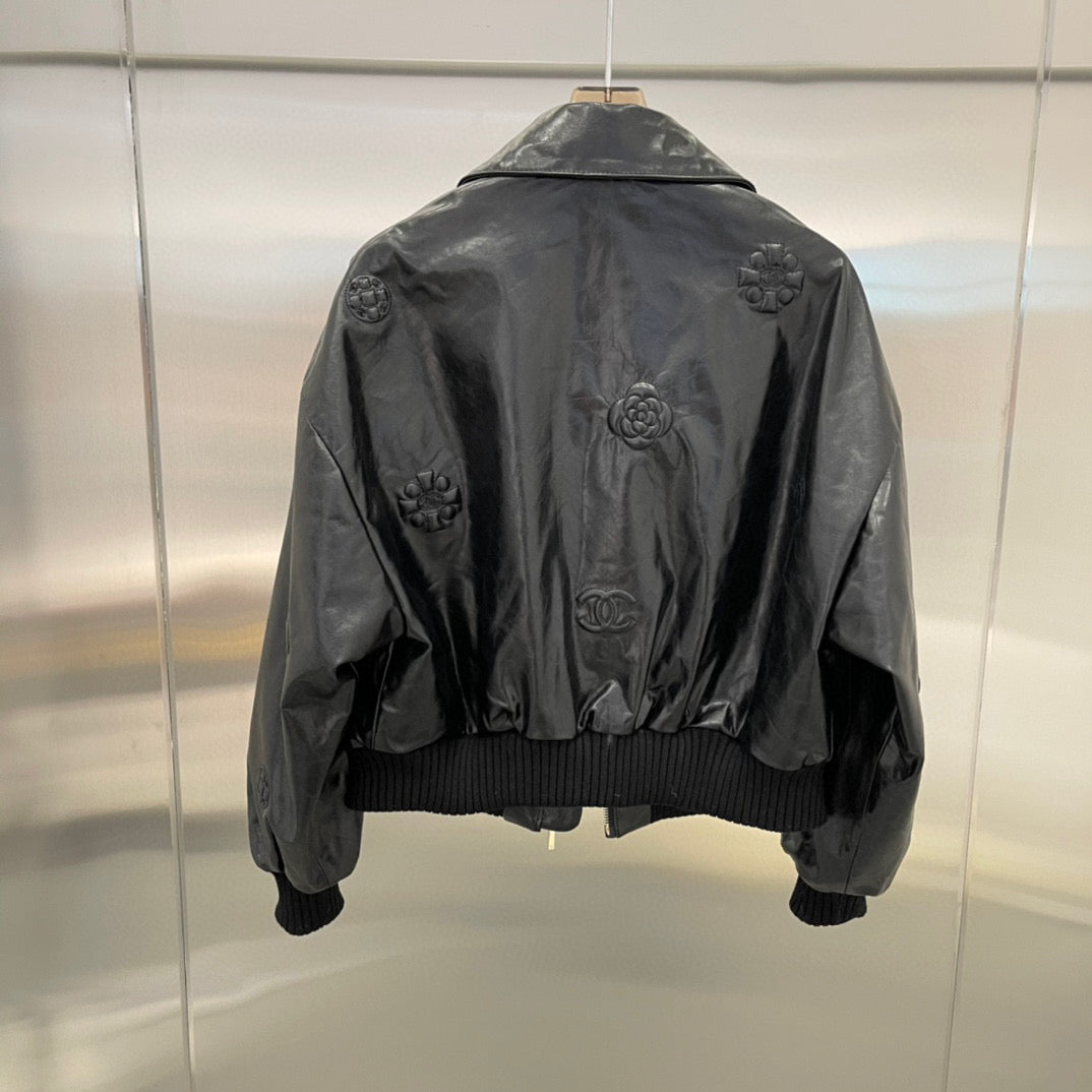 CHL  Leather Jacket Woman 2 Color 's