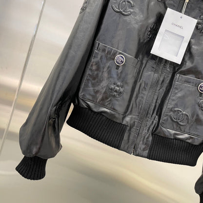 CHL  Leather Jacket Woman 2 Color 's