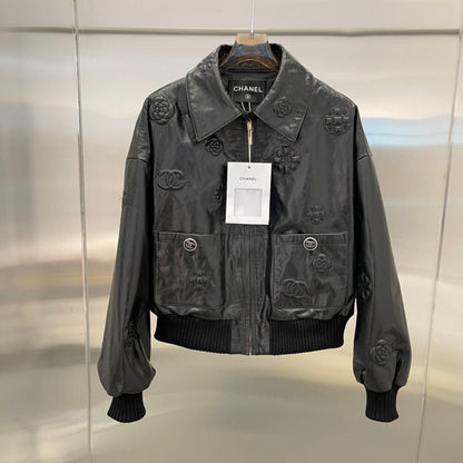 CHL  Leather Jacket Woman 2 Color 's