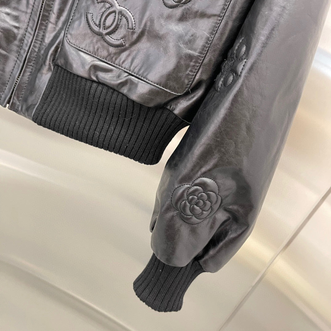 CHL  Leather Jacket Woman 2 Color 's