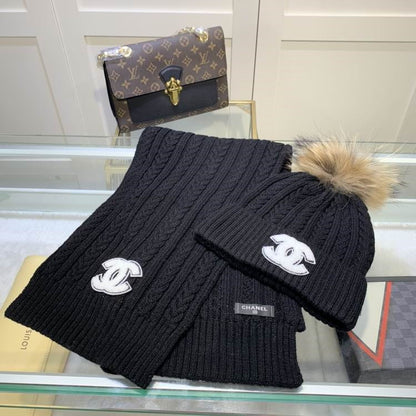 CHL Cap Hat Knitted Set 3 Colors