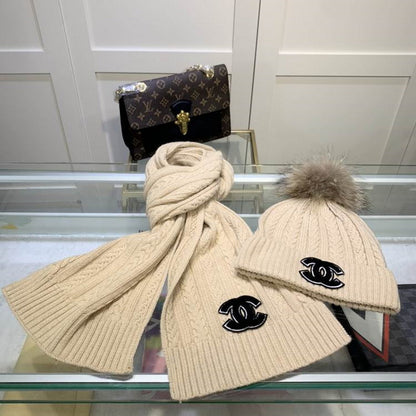 CHL Cap Hat Knitted Set 3 Colors