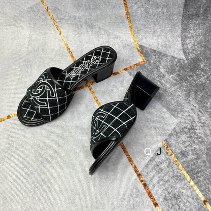 CHL  Slippers Heels   4 Color 's