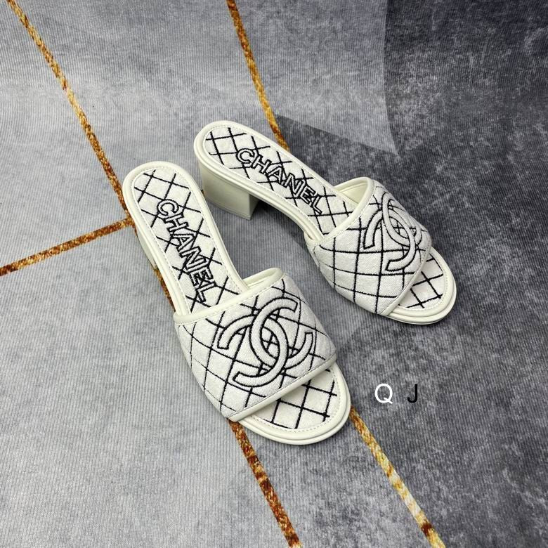 CHL  Slippers Heels   4 Color 's