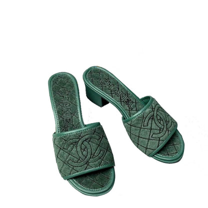 CHL  Slippers Heels   4 Color 's