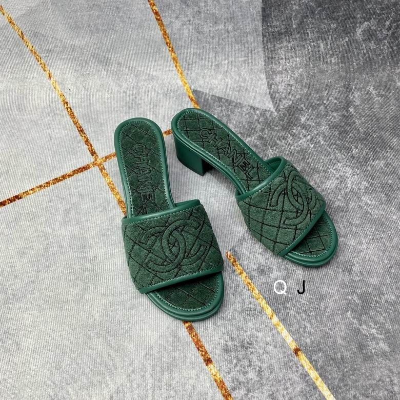 CHL  Slippers Heels   4 Color 's